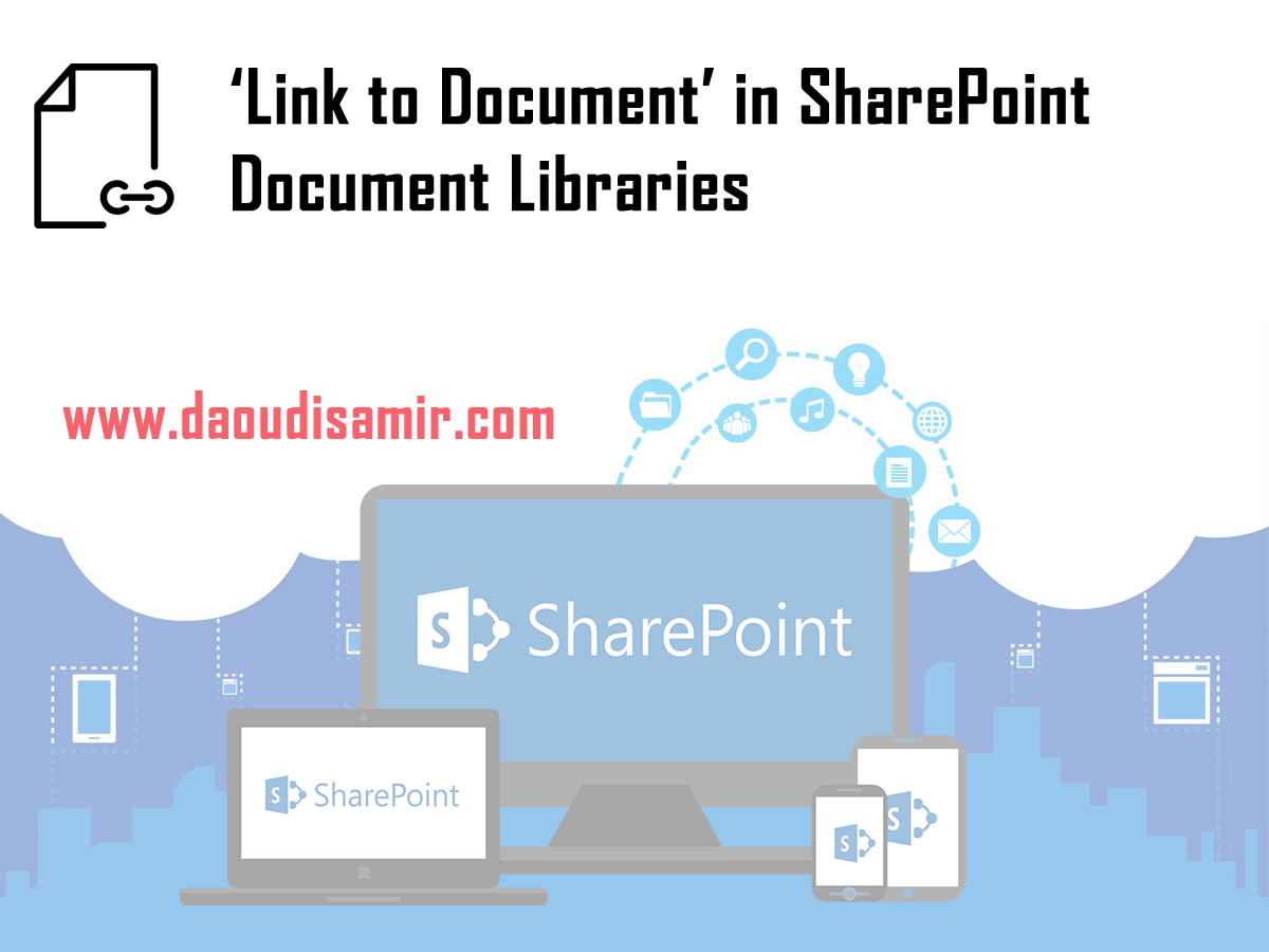Link To Document Instead Of Real Documents In Sharepoint Document